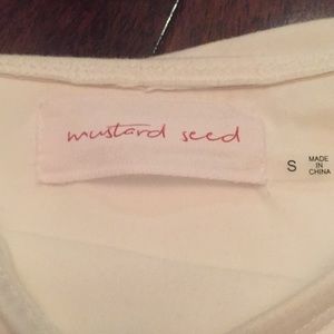 Mustard Seed Tops - Mustard Seed off the shoulder bodysuit. Mustard Seed Tops - Mustard Seed off the shoulder bodysuit.